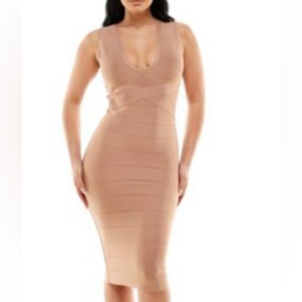 Bebe Bandage Bodycon Dress